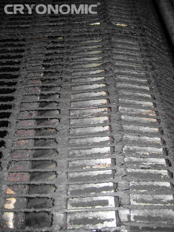 Starke Verunreinigungen schnell mit Trockeneis beseitigt