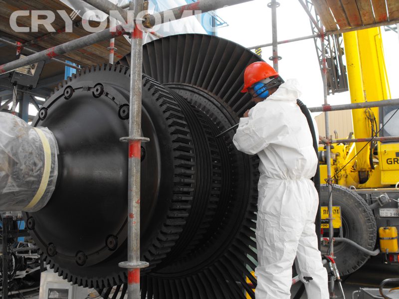 Großanlagen mit Trockeneis Maschinen von Cryonomic reinigen