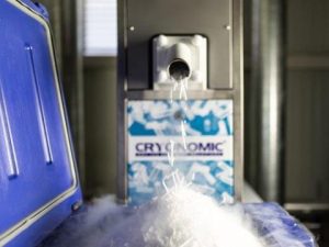 Cryonomic Trockeneis Behälter Pelletierer Pellets