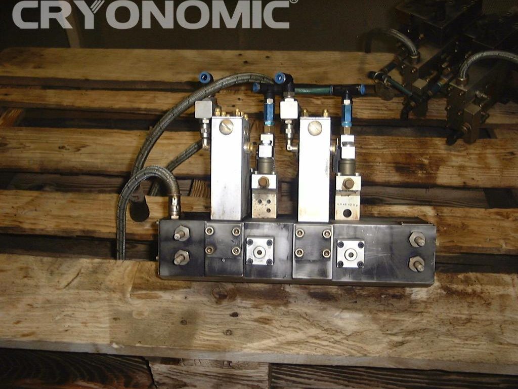 Nach der der Reinigung mit Trockeneis